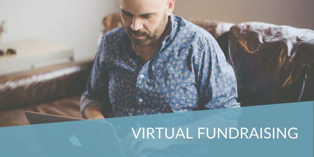 virtual fundraising header image