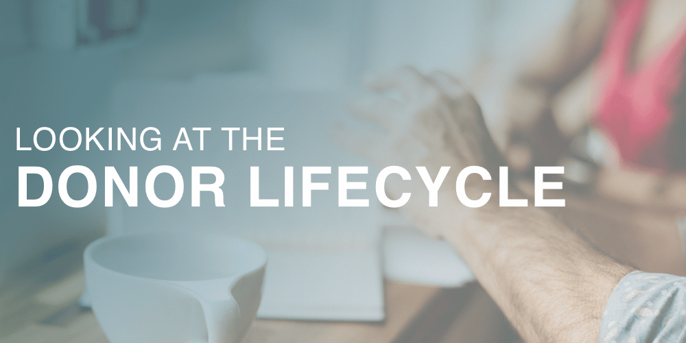 looking at the donor lifecycle header image