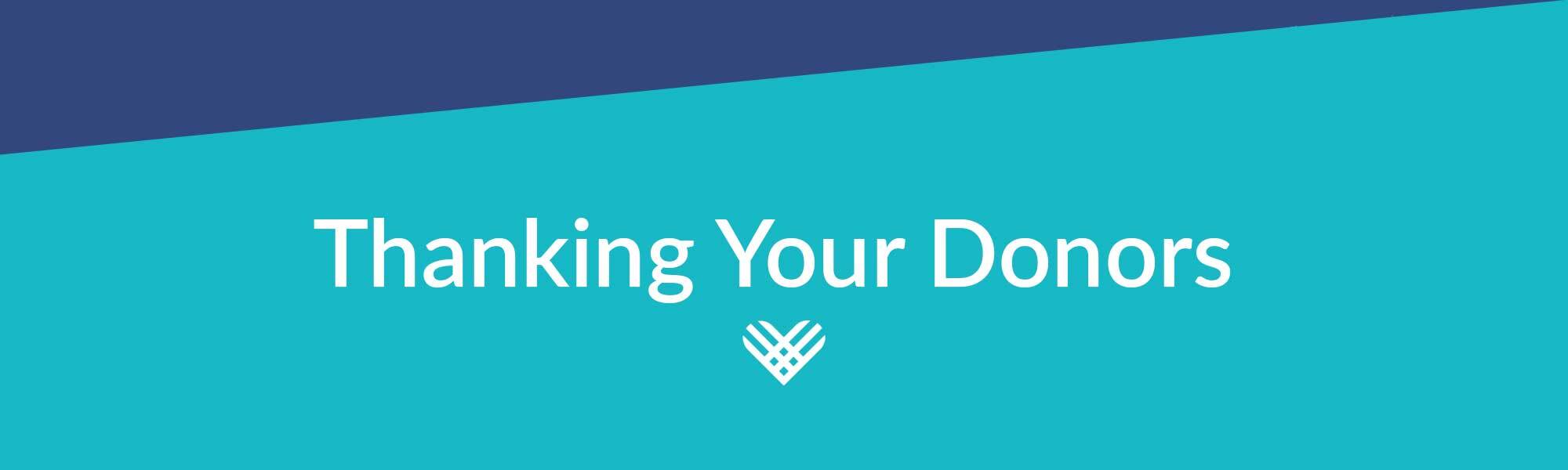 header image for giving tuesday thanking your donors