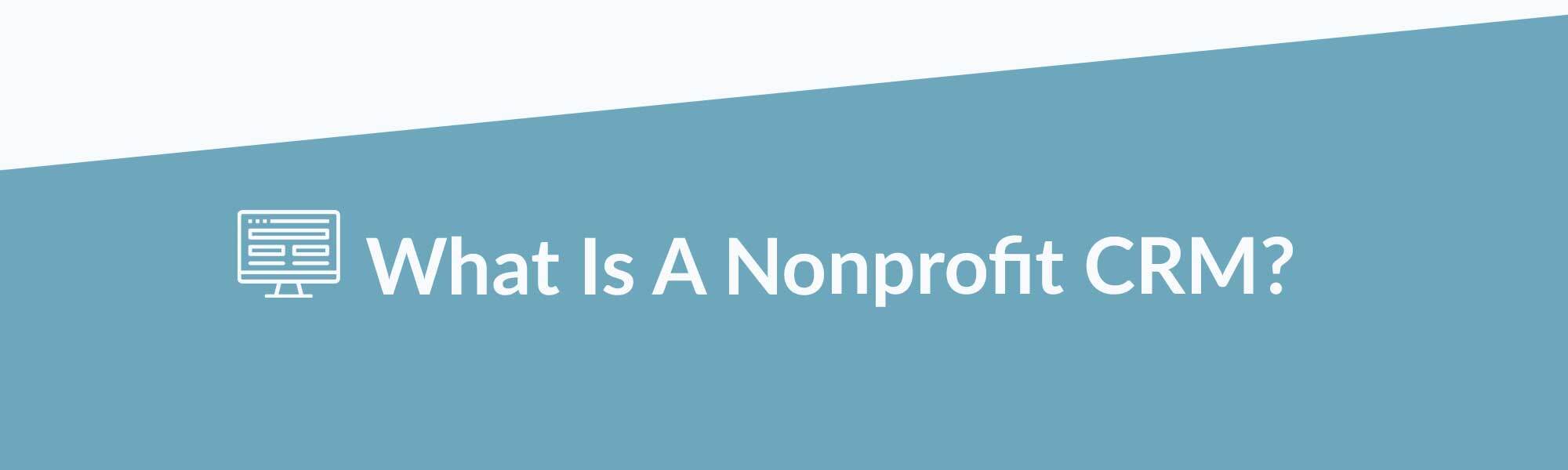 header image for what is a nonprofit crm