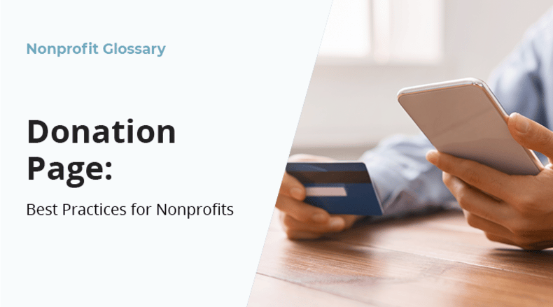 Learn about nonprofit donation pages and the best practices for designing your own.