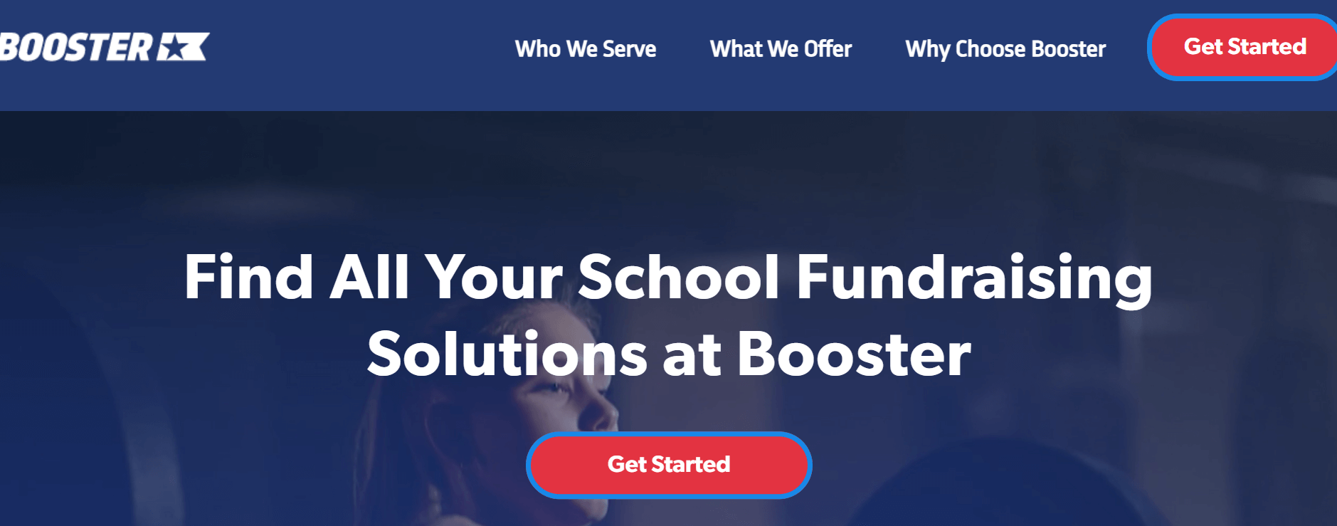 Booster homepage