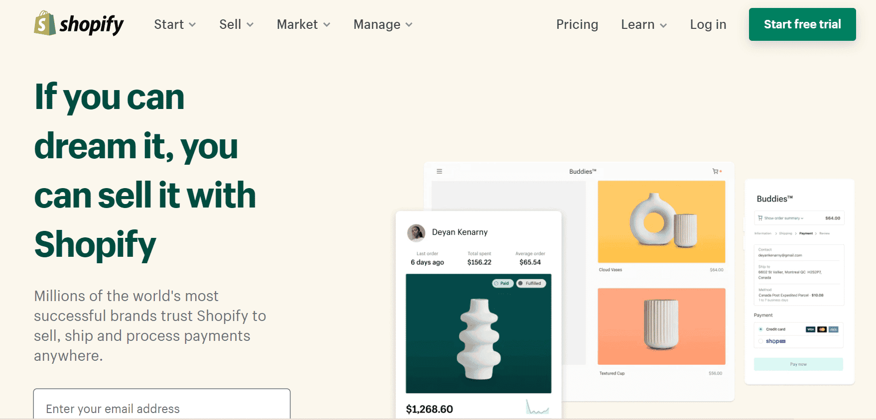 Shopify is an eCommerce platform nonprofits can use for merchandise fundraising.