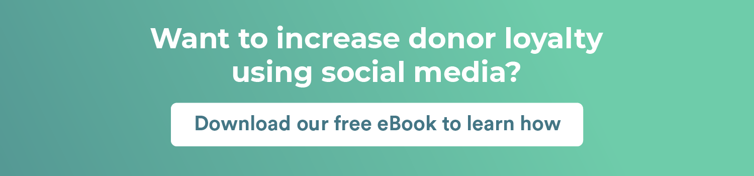 Click here to download Bloomerang's free eBook on increasing donor loyalty using social media.